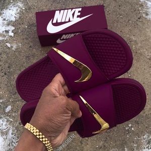 custom nike sandals